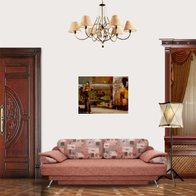 View in Room - Girl and street phone