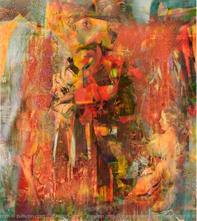 Digital art for sale - The Hero Crowned by Victory (Peter Paul Rubens Improvisation)