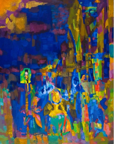 Las Meninas (Velazquez Improvisation). Night