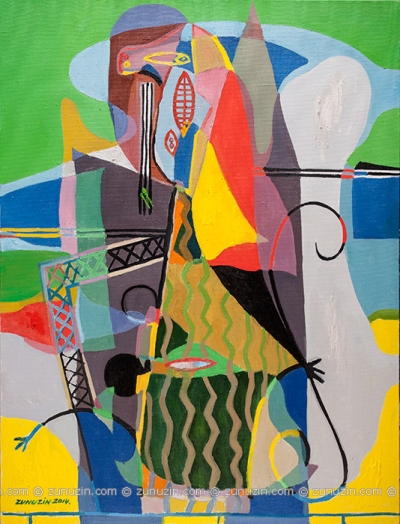 Woman in a wheelchair