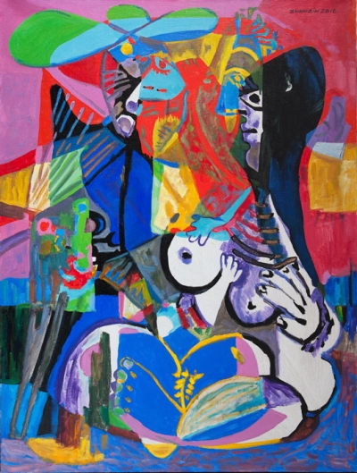 Matador and female nude