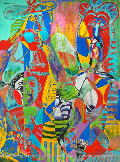 The Family (Reflections on works by Pablo Picasso)