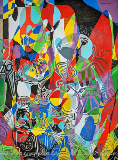 Claude and Paloma (Reflections on works by Pablo Picasso)