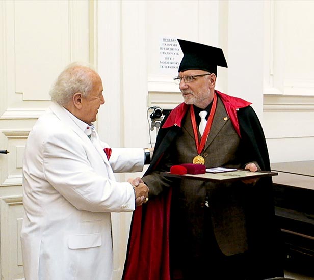 Vladimir Zunuzin - Honorary Member of the Russian Academy of Arts